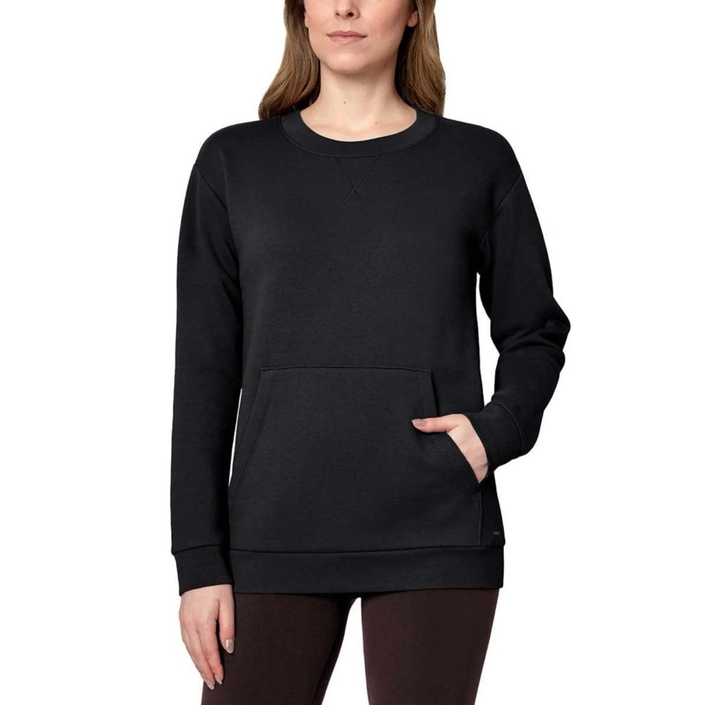 Mondetta Kangaroo Pocket Crewneck Womens Sweatshirt M Soft Fleece Casual Active